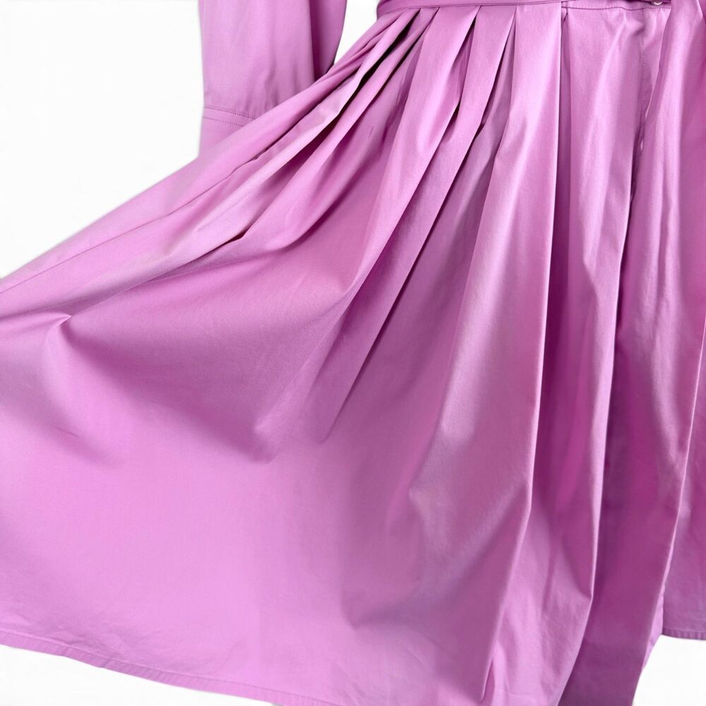 0039 italy jule barbiecore preppy old money poppy pink women's dress XS - Picture 7 of 13